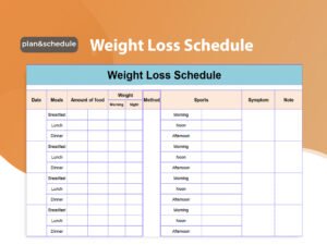 Weight Management Plan