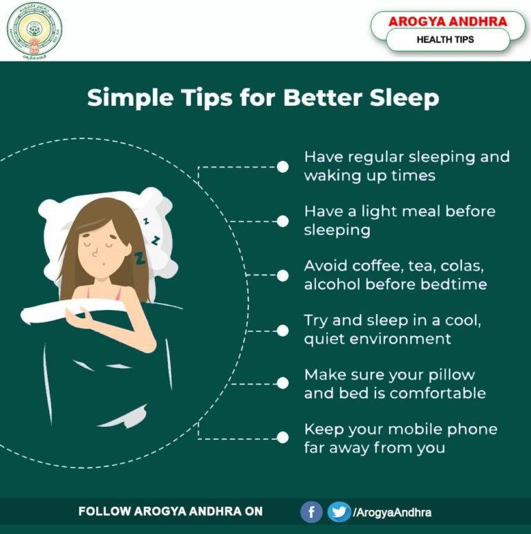 Sleep Tips for Better Health