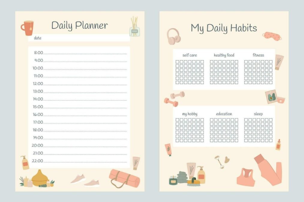 Daily Healthy Habits Checklist
