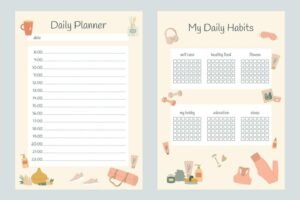 Daily Healthy Habits Checklist