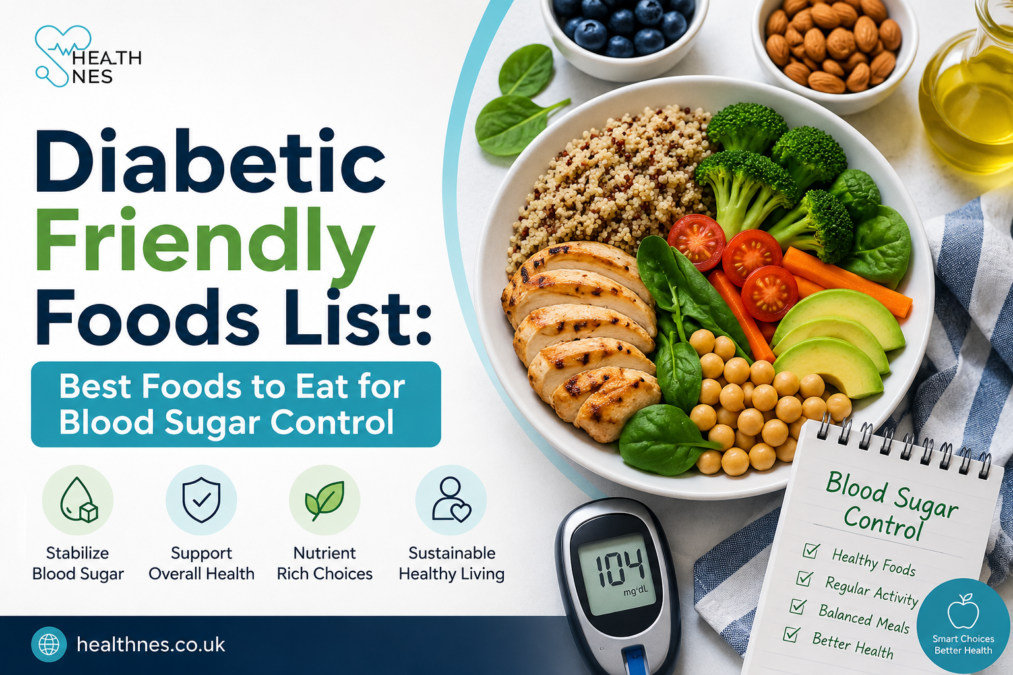 Diabetic Friendly Foods List