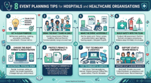 8 Event Planning Tips for Hospitals and Healthcare Organisations