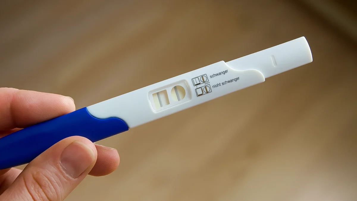 Clear Blue Pregnancy Test